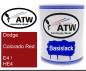 Preview: Dodge, Colorado Red, E4 / HE4: 1L Lackdose, von ATW Autoteile West.